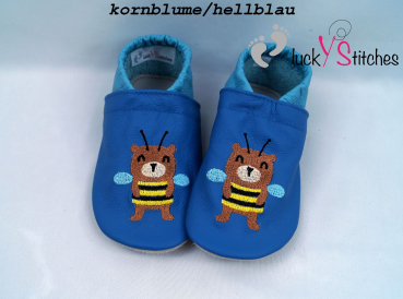 Lederpuschen Bär 6